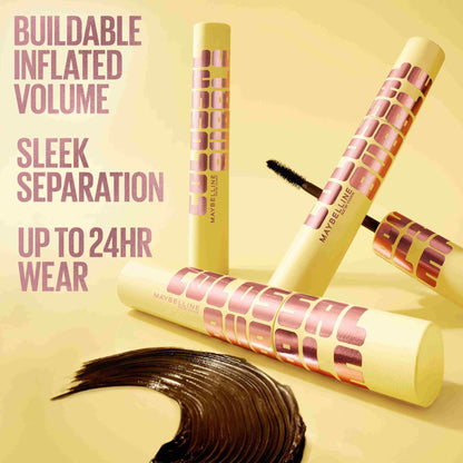 Maybelline Colossal Bubble Waterproof Mascara Buildable, sleek volume - Beauty Icon - 
