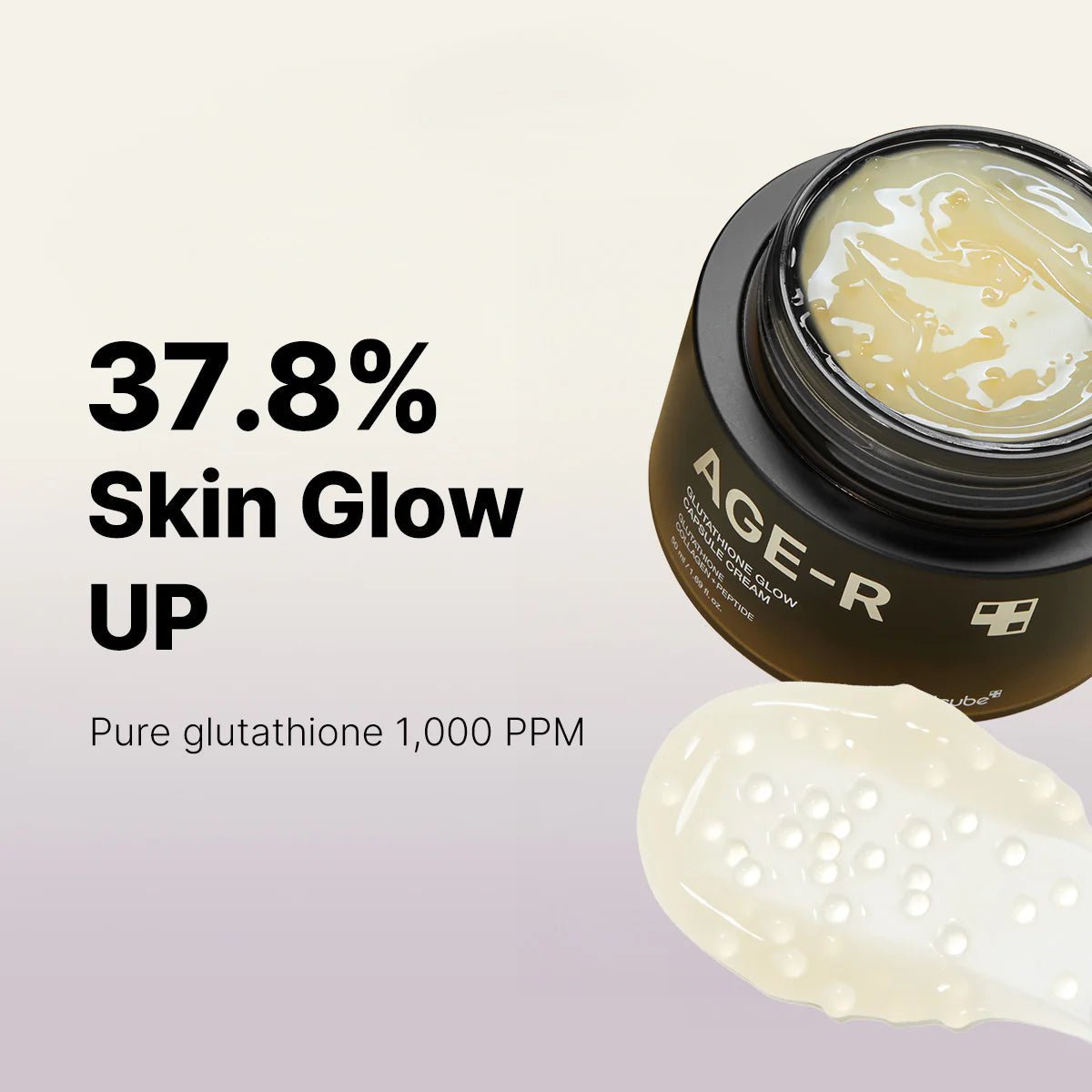 Medicube AGE-R Glutathione Glow Capsule Face Cream - Beauty Icon -