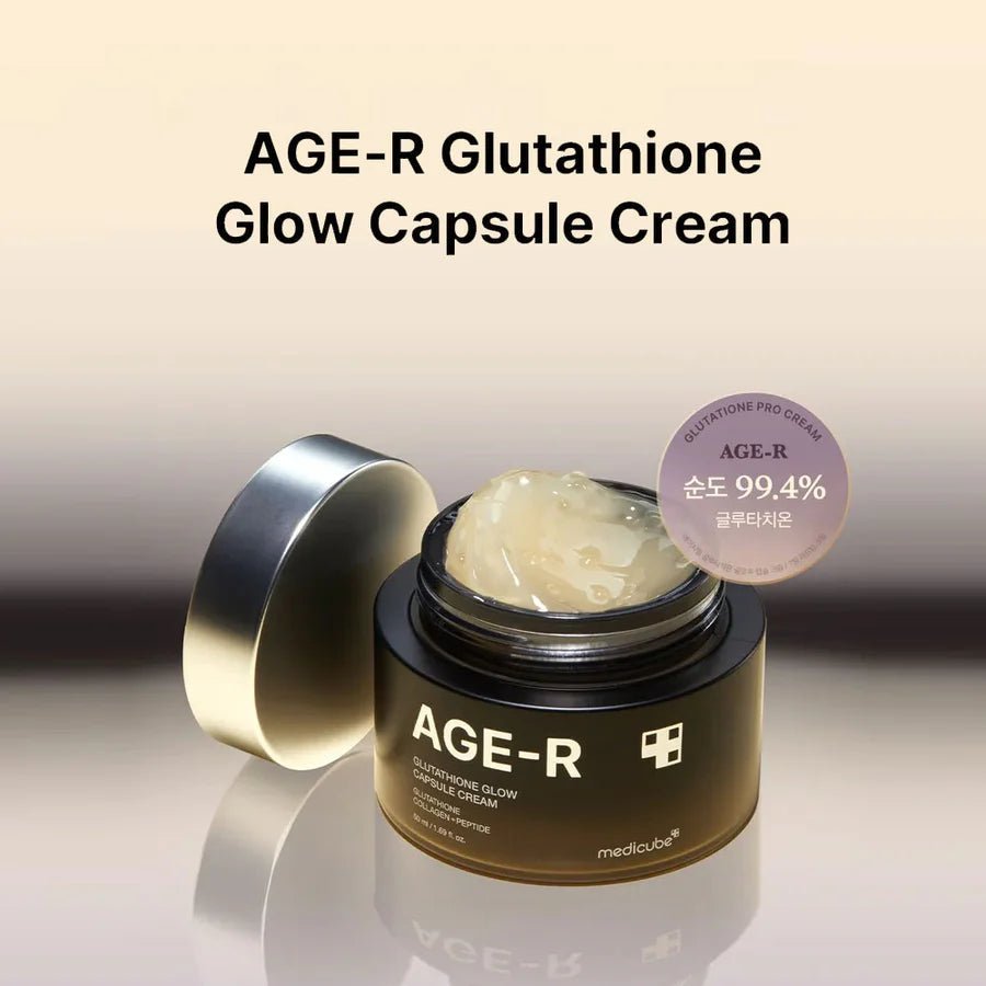 Medicube AGE-R Glutathione Glow Capsule Face Cream - Beauty Icon -