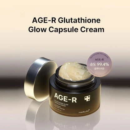 Medicube AGE-R Glutathione Glow Capsule Face Cream - Beauty Icon -