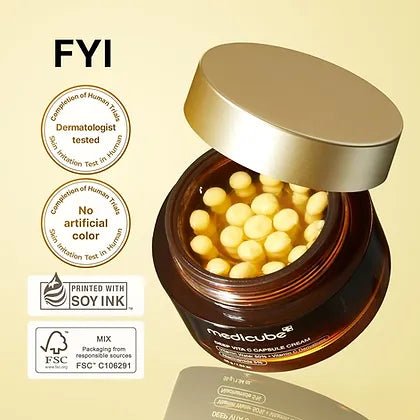 Medicube Deep Vita C Capsule Face Cream - Beauty Icon -