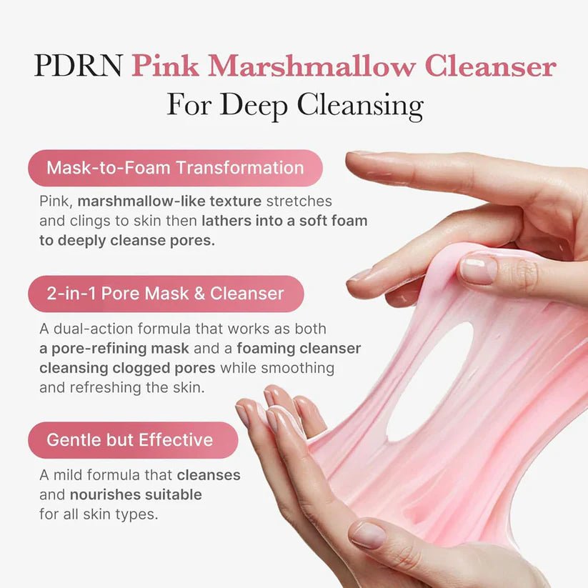 MEDICUBE PDRN PINK NIACINAMIDE WHIP CLEANSER (120G) - Beauty Icon - 