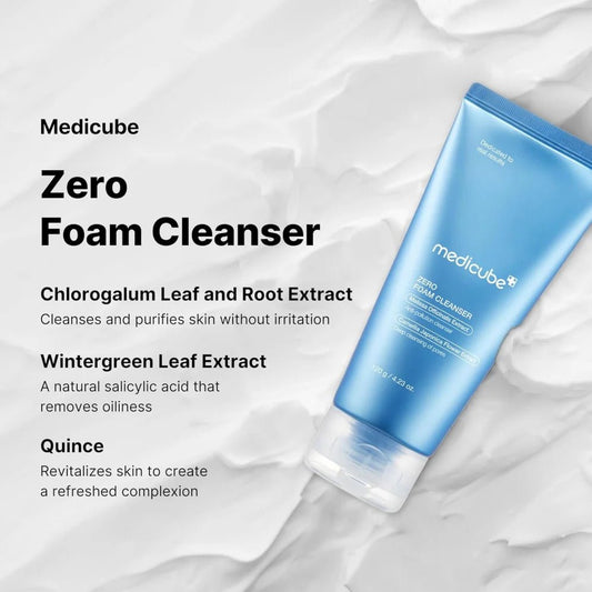 Medicube Zero Foam Cleanser 120g - Beauty Icon - 