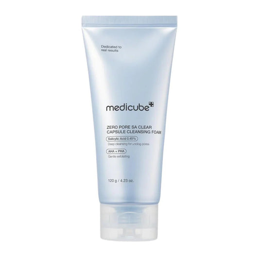 MEDICUBE ZERO PORE SA CLEAR CAPSULE CLEANSING FOAM 120g - Beauty Icon - 