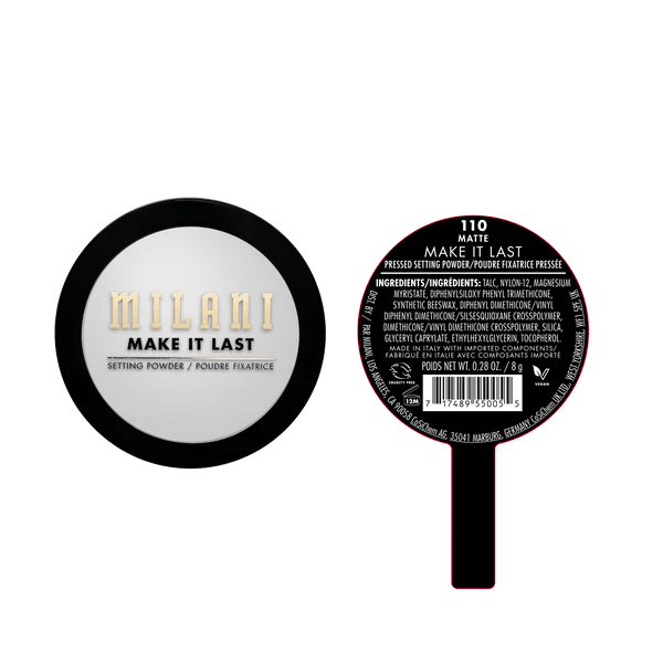 Milani Make It Last Mattifying Setting Powder - Beauty Icon - 