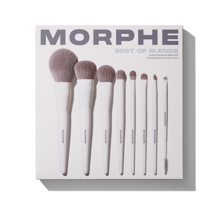 Morphe Best of Blends 8 - Piece Face & Eye Brush Set - Beauty Icon - 