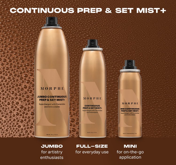 Morphe Continuous Prep & Set Mist - Beauty Icon - 