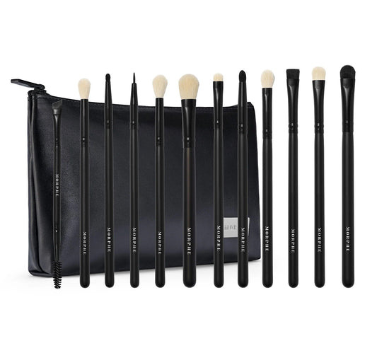Morphe Eye Obsessed 12 - Piece Eye Brush Set - Beauty Icon - 