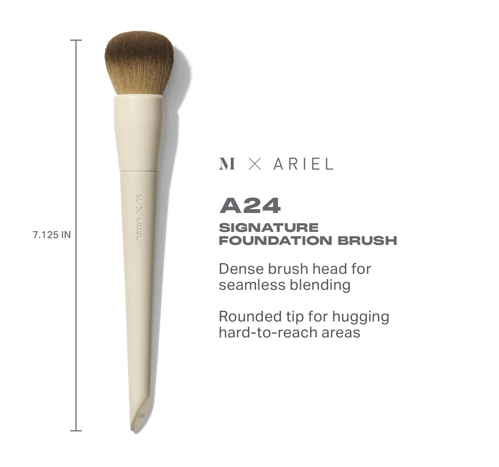 Morphe X Ariel A24 Signature Foundation Brush in Pakistan - Beauty Icon -