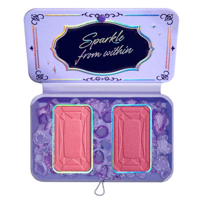 NYX BRIDGERTON ROYAL BLUSH PALETTE LADY IN THE SILVER - Beauty Icon - 