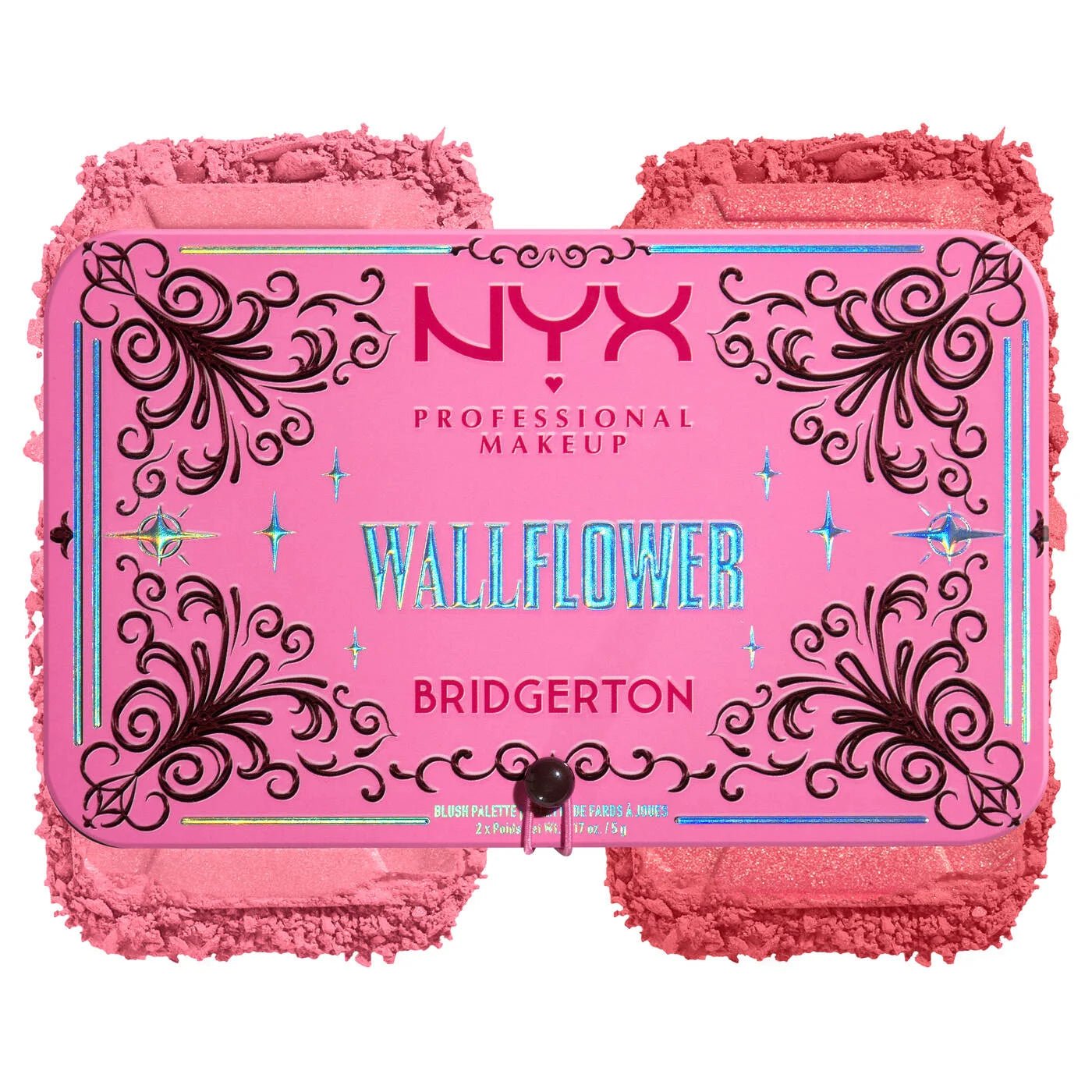 NYX BRIDGERTON ROYAL BLUSH PALETTE WALLFLOWER - Beauty Icon - 