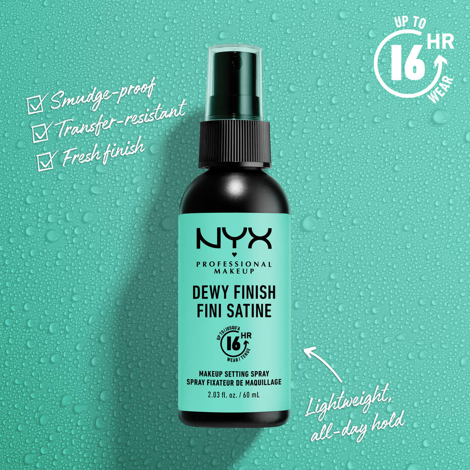NYX Dewy Setting Spray - Beauty Icon - 