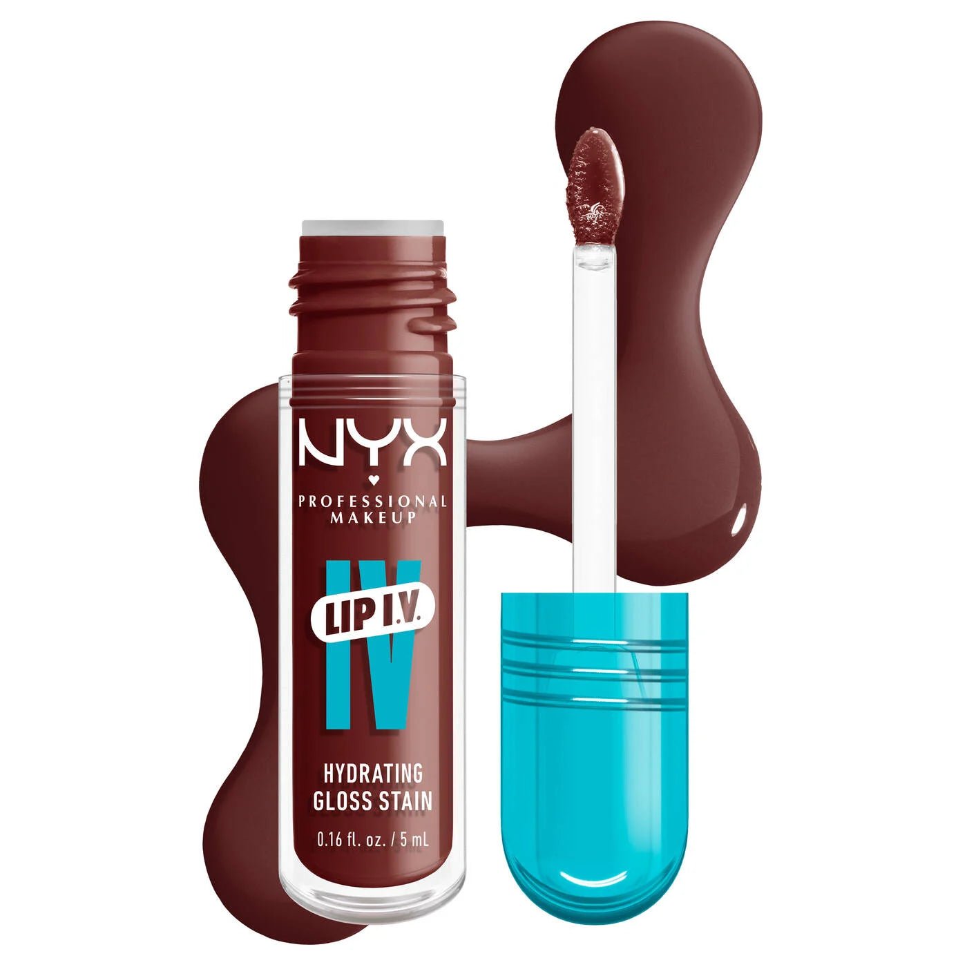 NYX Lip I.V. Hydrating Lip Gloss Stain - Beauty Icon - 