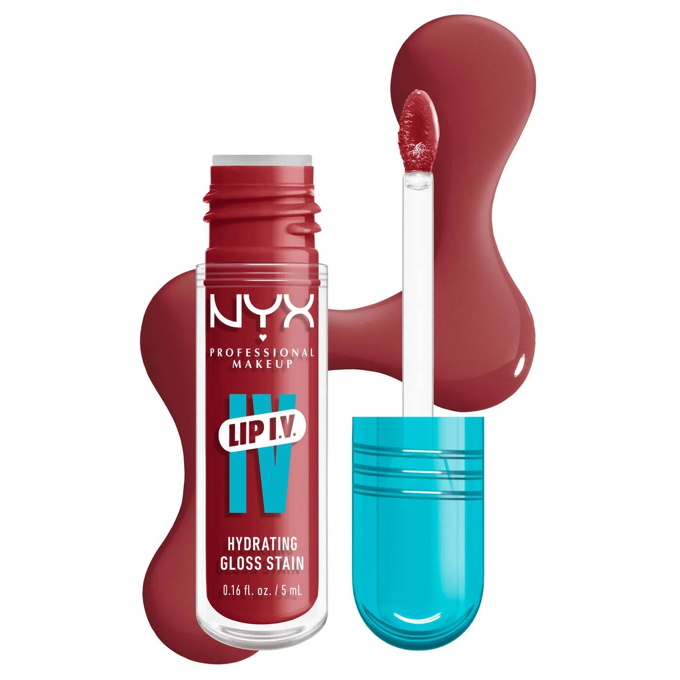 NYX Lip I.V. Hydrating Lip Gloss Stain - Beauty Icon - 