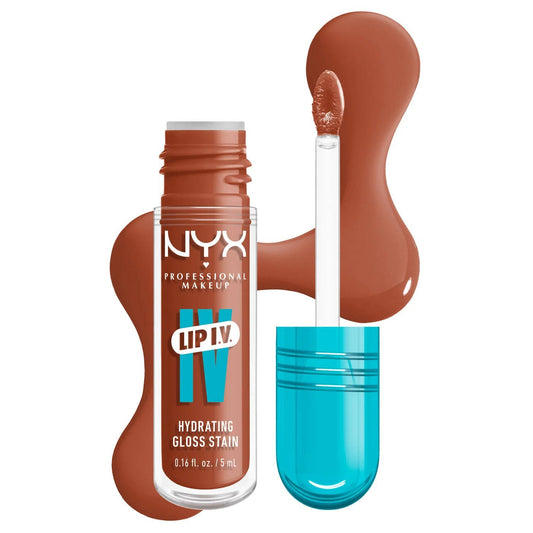 NYX Lip I.V. Hydrating Lip Gloss Stain - Beauty Icon - 