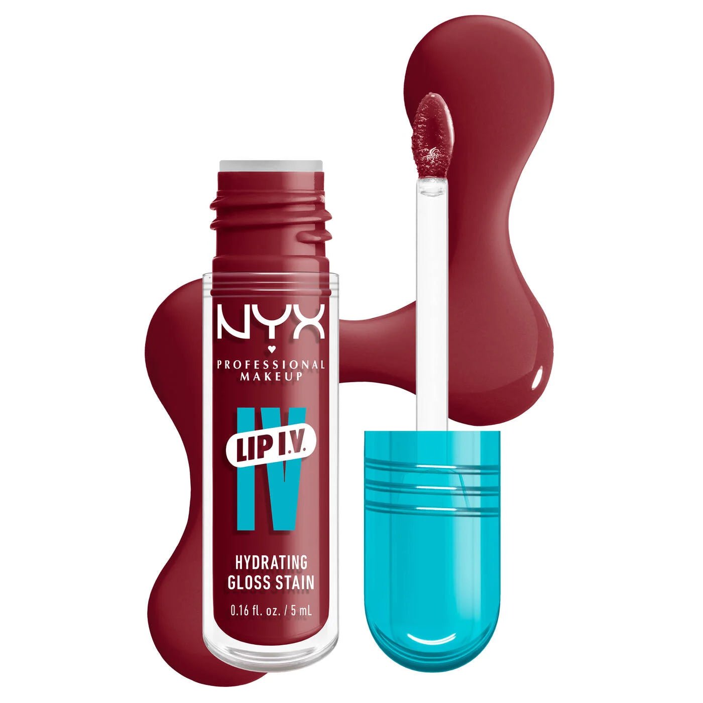 NYX Lip I.V. Hydrating Lip Gloss Stain - Beauty Icon - 