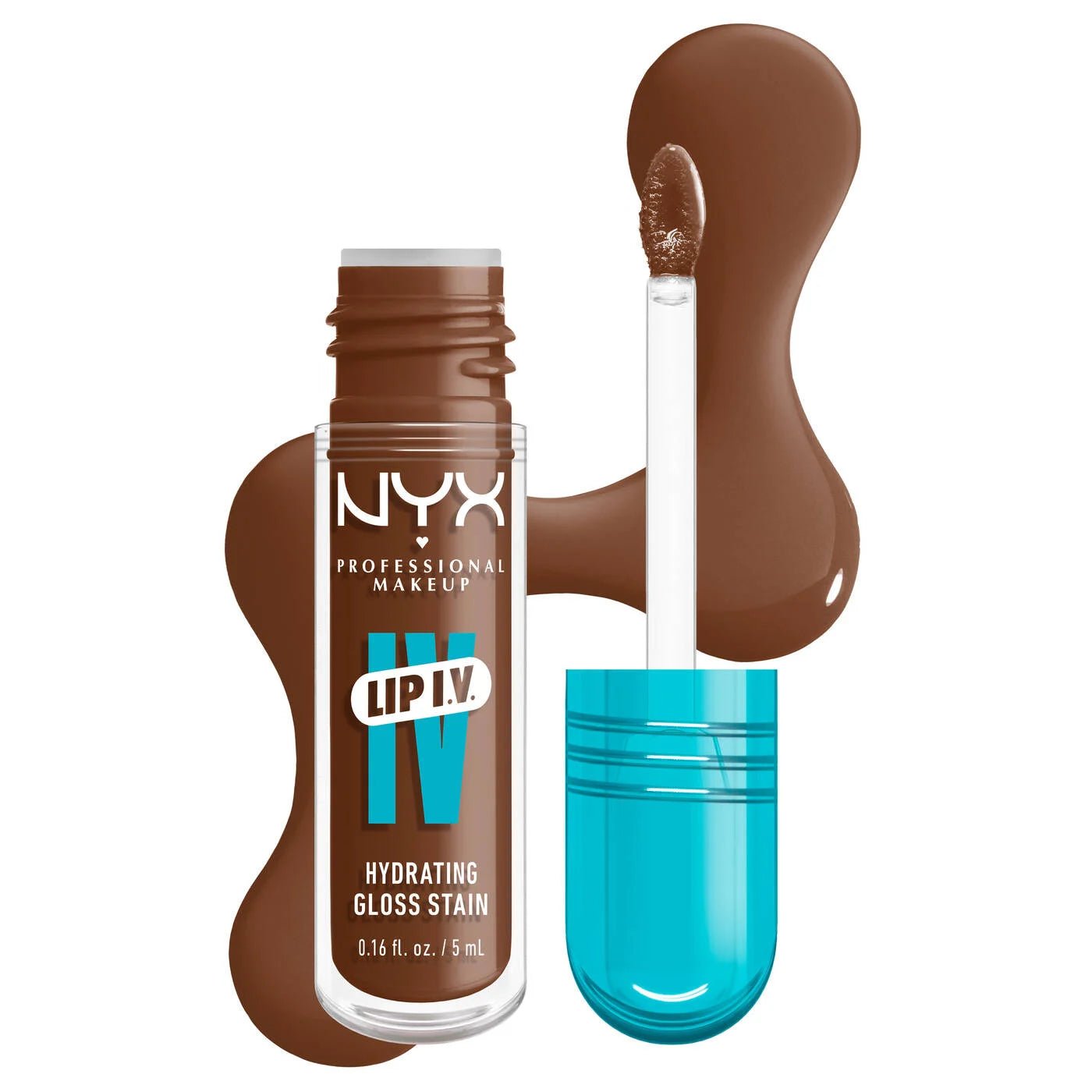 NYX Lip I.V. Hydrating Lip Gloss Stain - Beauty Icon - 