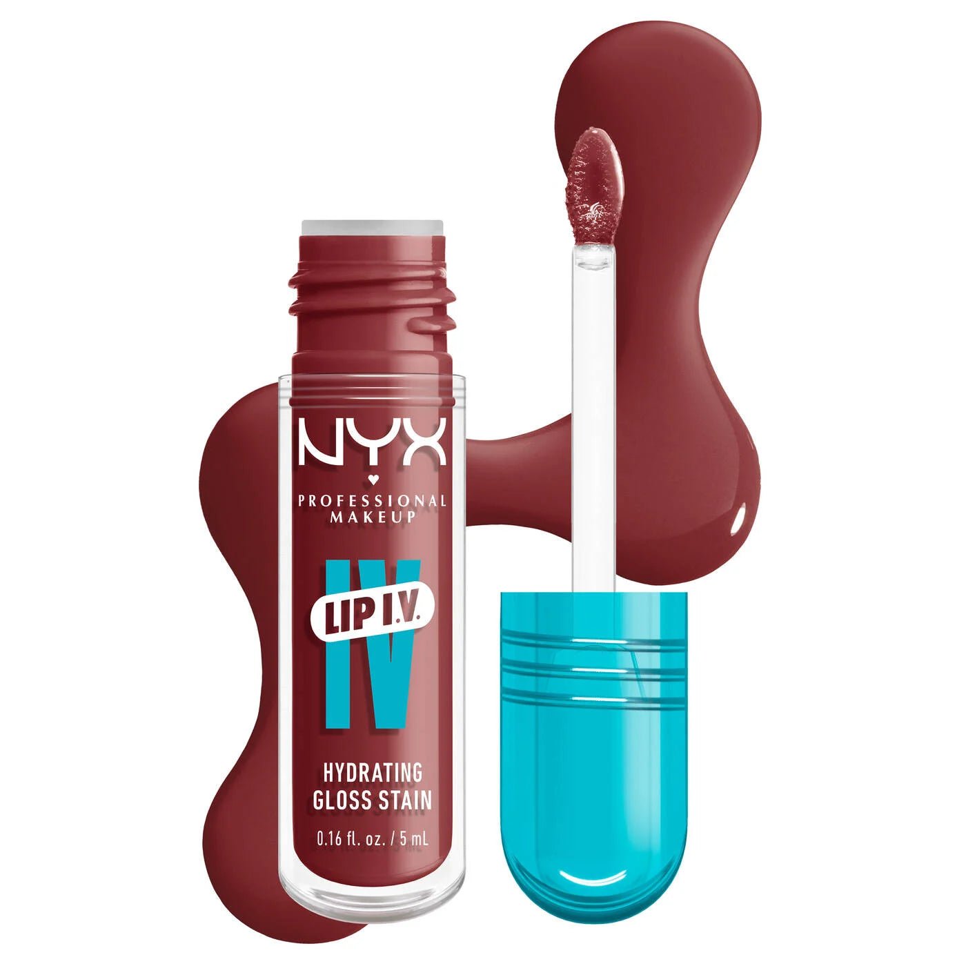 NYX Lip I.V. Hydrating Lip Gloss Stain - Beauty Icon - 
