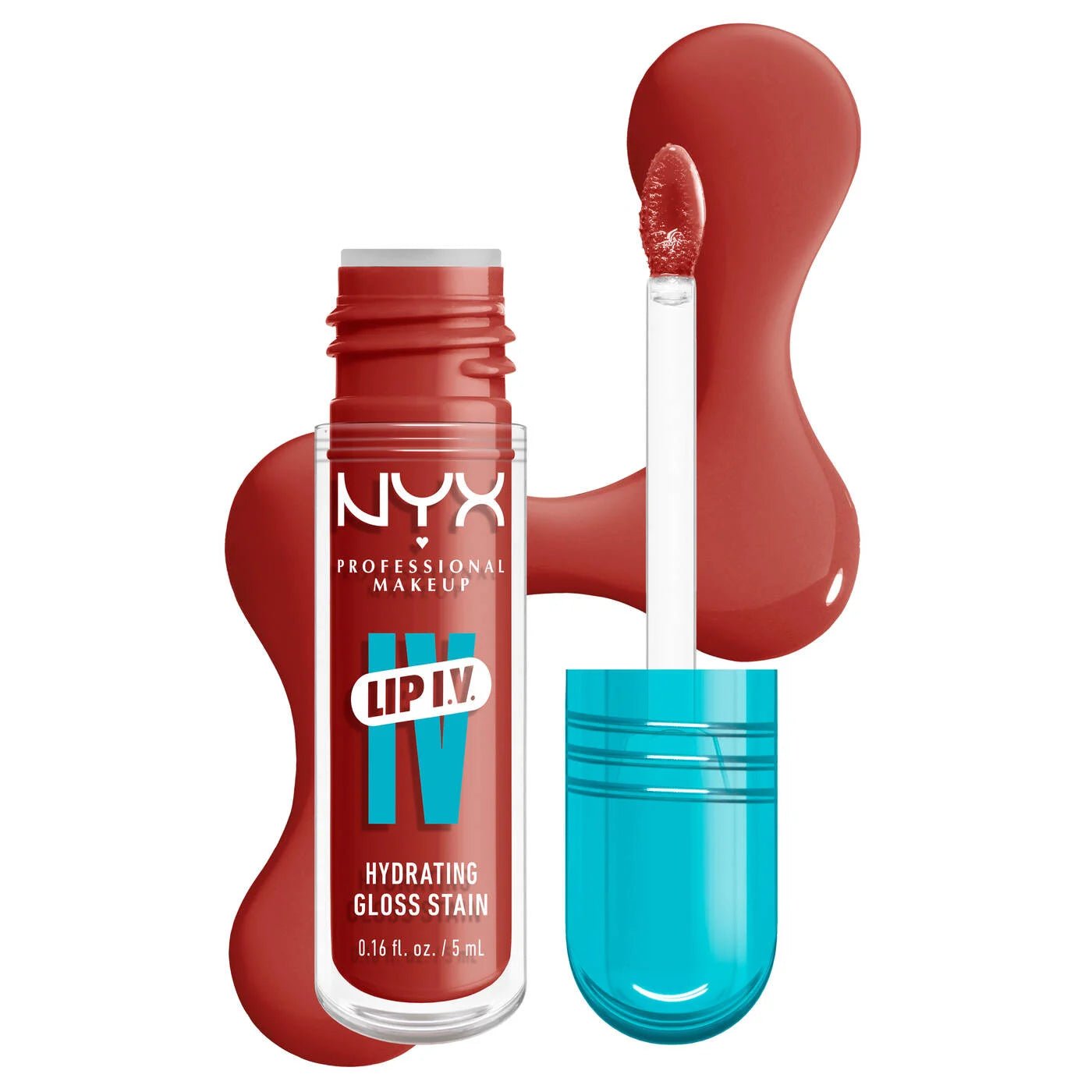 NYX Lip I.V. Hydrating Lip Gloss Stain - Beauty Icon - 