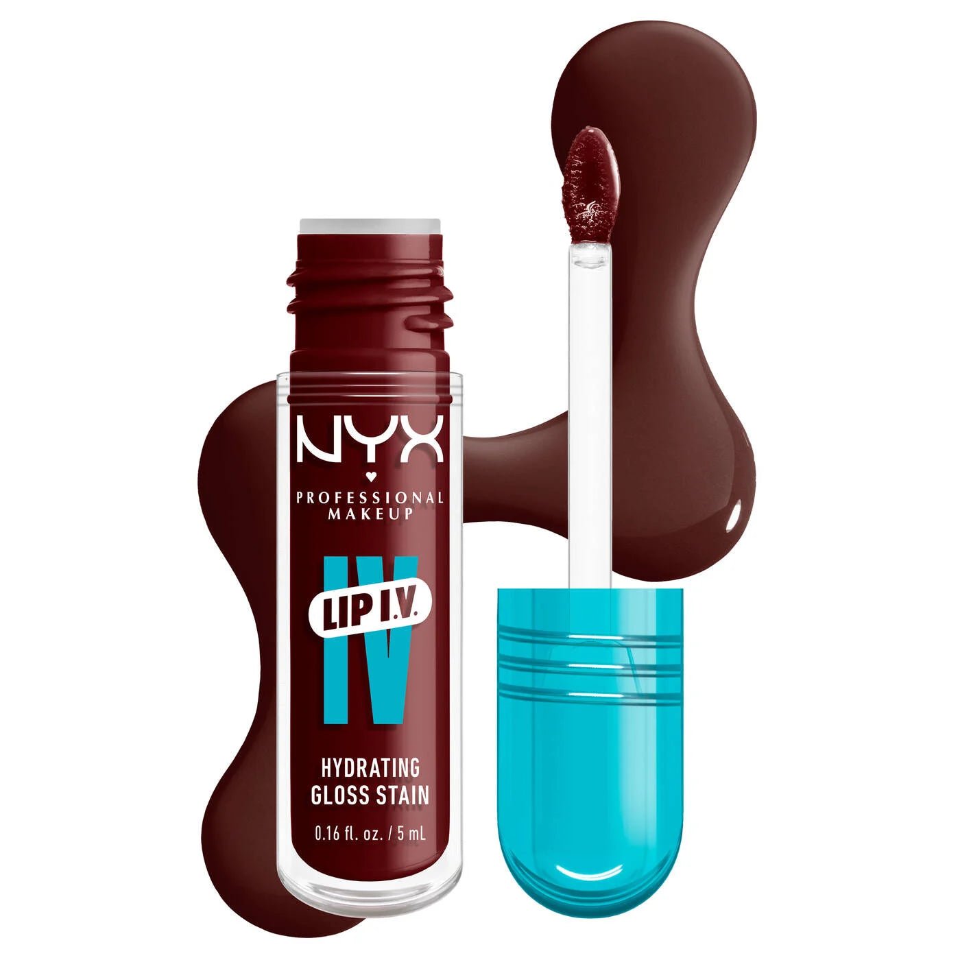 NYX Lip I.V. Hydrating Lip Gloss Stain - Beauty Icon - 