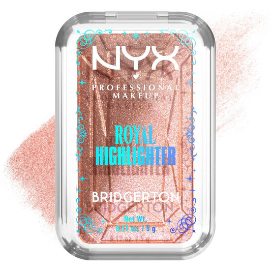 NYX Makeup Bridgerton Royal Highlighter - Beauty Icon - 