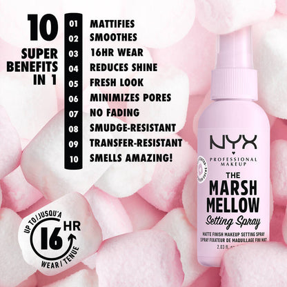 NYX Marshmellow Setting Spray - Beauty Icon - 