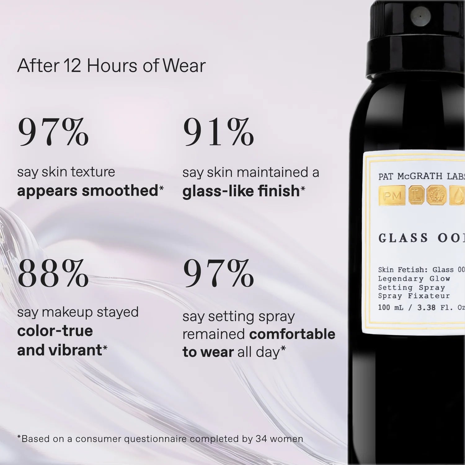 Pat McGrath Labs Skin Fetish: Glass 001 Legendary Glow Setting Spray - Beauty Icon - 