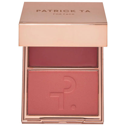 PATRICK TA Major Headlines Double - Take Crème & Powder Blush Duo - Beauty Icon - 
