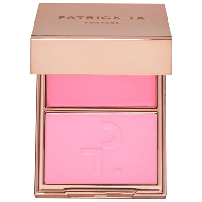 PATRICK TA Major Headlines Double - Take Crème & Powder Blush Duo - Beauty Icon - 