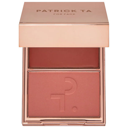 PATRICK TA Major Headlines Double - Take Crème & Powder Blush Duo - Beauty Icon - 