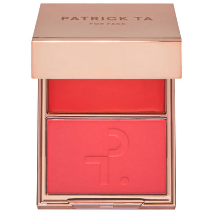 PATRICK TA Major Headlines Double - Take Crème & Powder Blush Duo - Beauty Icon - 