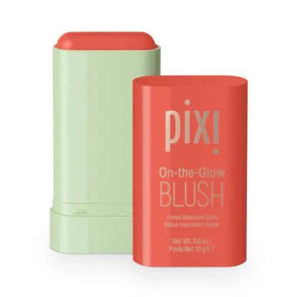 Pixi On The Glow Blush Stick creamy blush for radiant natural glow, available in Pakistan at BeautyIcon.pk