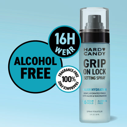 Hard Candy Grip On Lock Setting Spray