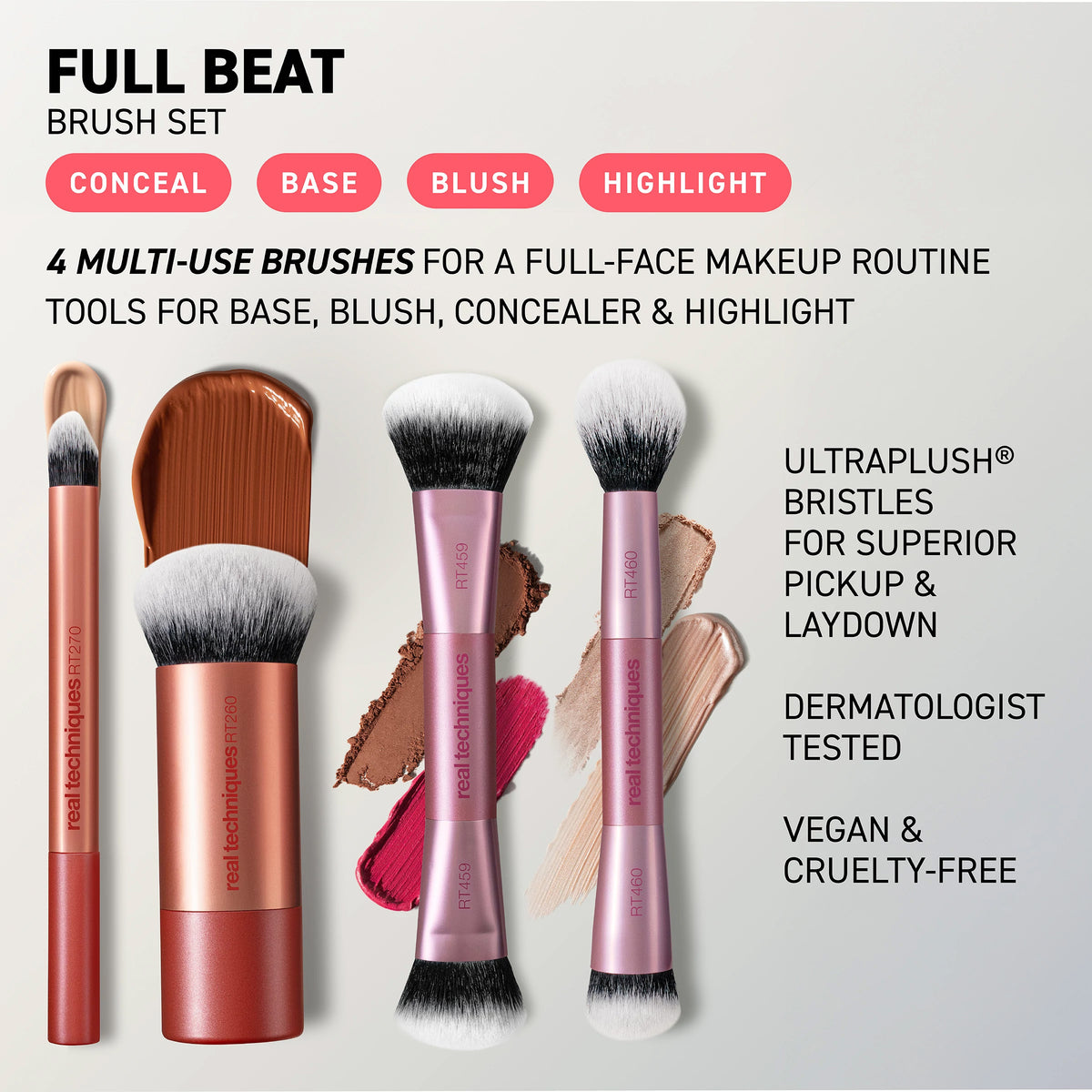 Real techniques Full Beat Brush Set