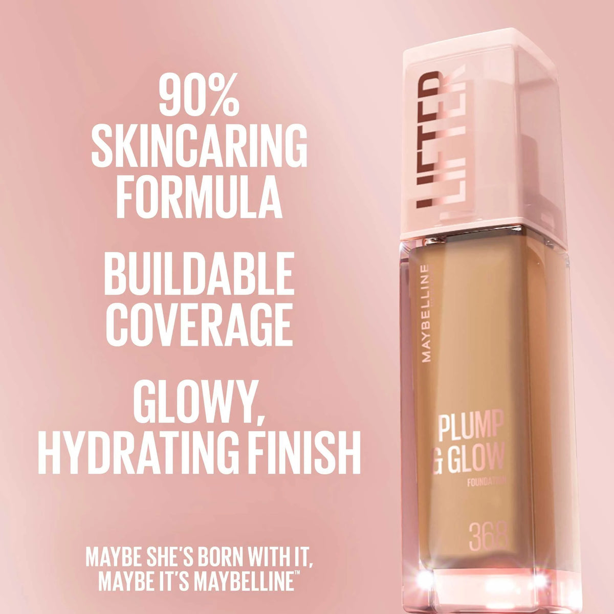 Maybelline lifter plump and glow foundation