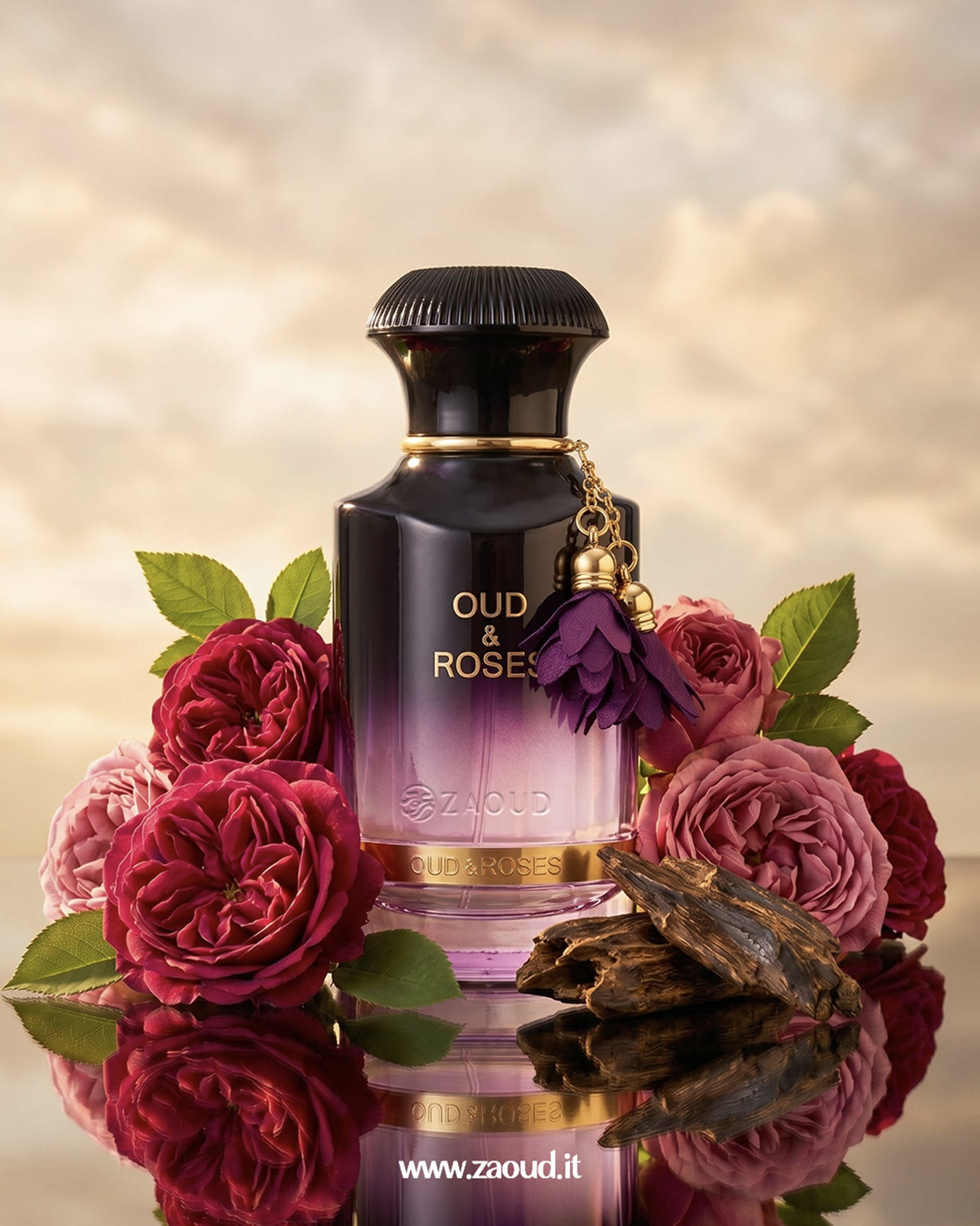 Ahmed Al Maghribi Oud & Roses Perfume Bottle Pakistan — Beauty Icon