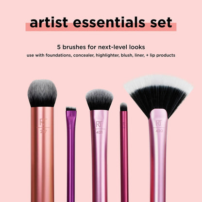 RT Artist Essentials Makeup Brush Set - Beauty Icon - 