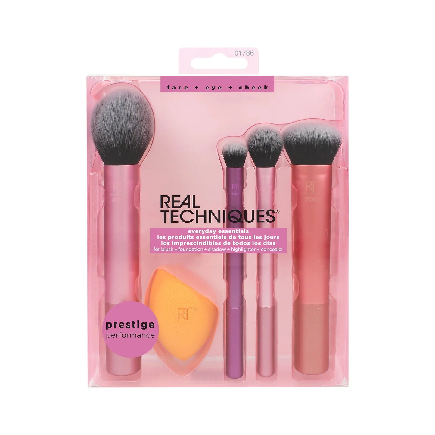 RT Everyday Essentials Makeup Brush Set - Beauty Icon - 