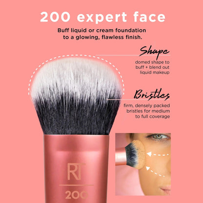 RT Expert Face Makeup Brush 200 - Beauty Icon - 