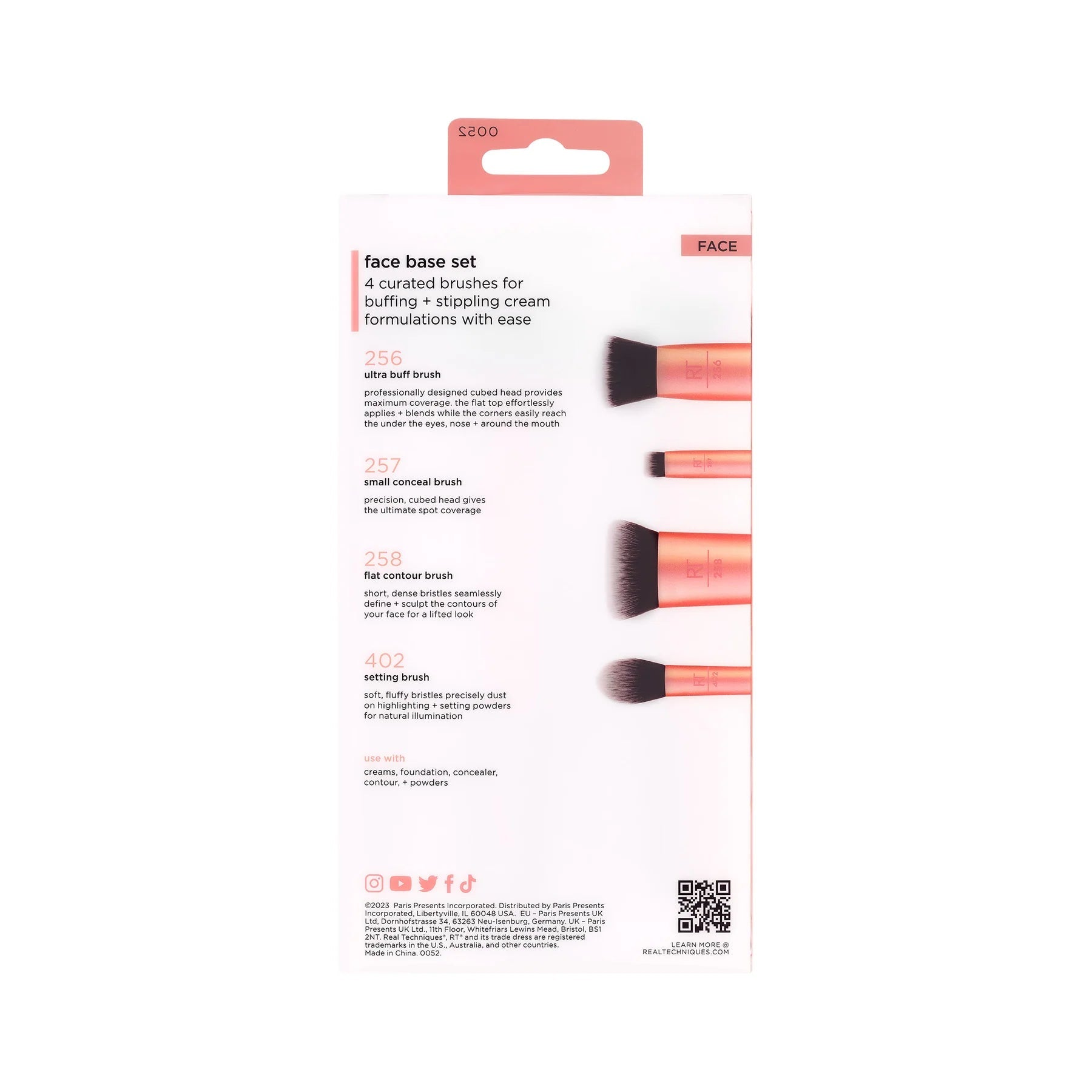 RT Face Base Makeup Brush Set - Beauty Icon - 