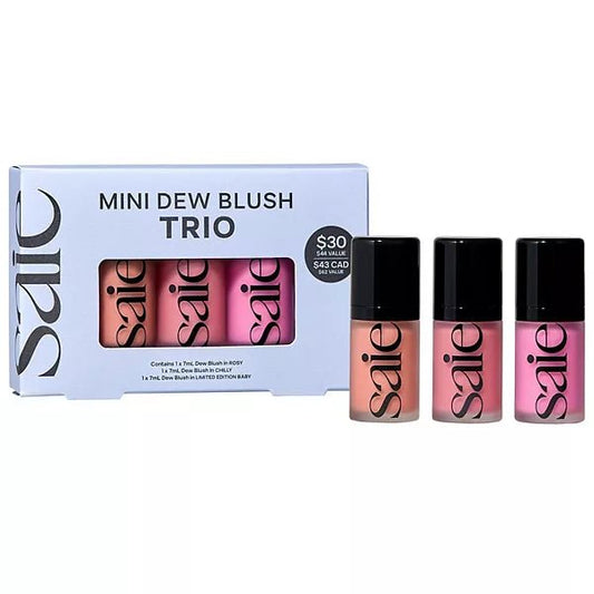 SAIE Mini Dew Blush Trio Set - Beauty Icon - 