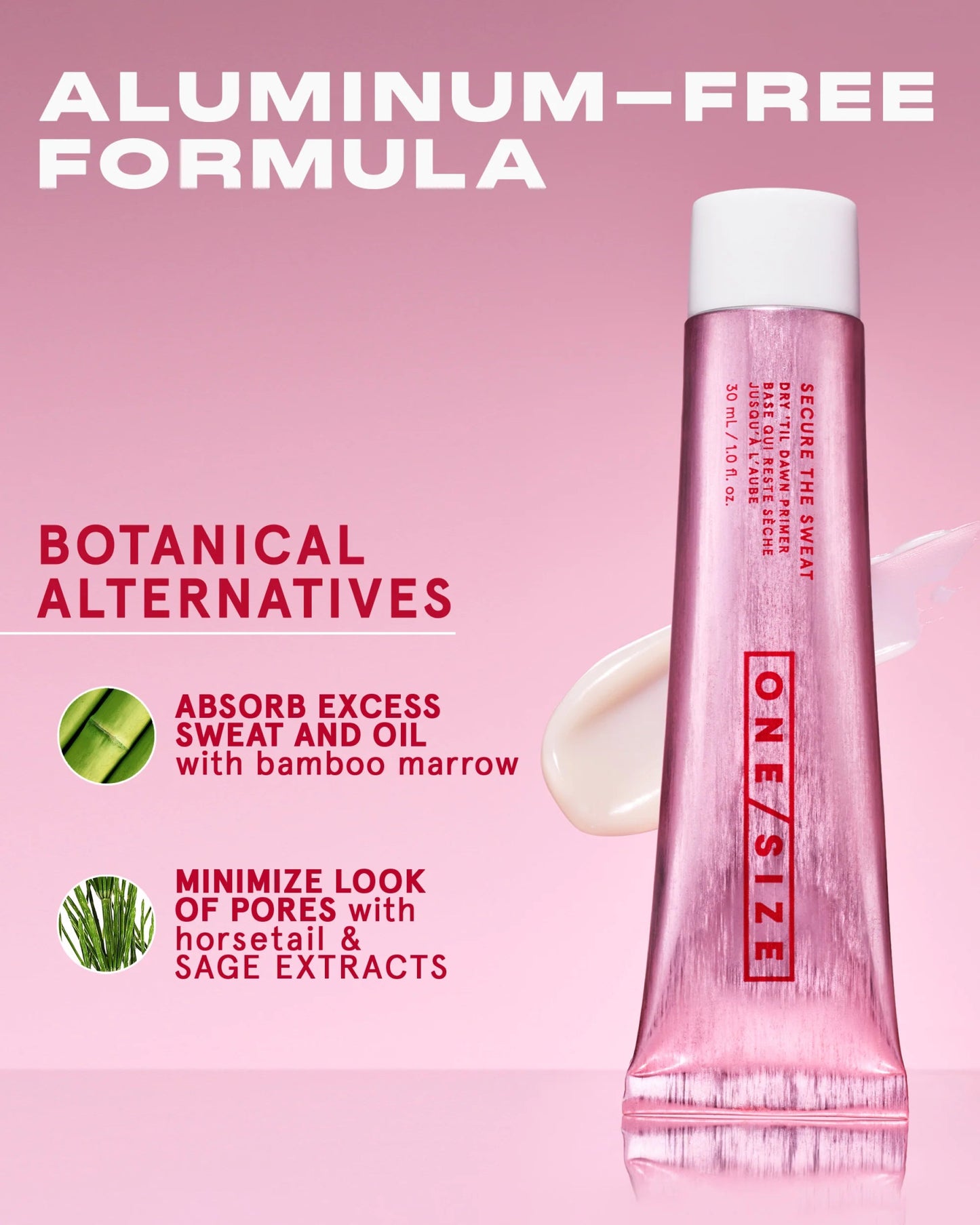 Secure The Sweat Sweat - Proof Aluminum - Free Primer – Full - Sized - Beauty Icon - 