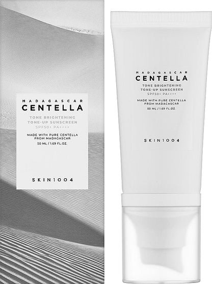 SKIN1004 Madagascar Centella Tone Brightening Tone Up Sunscreen 50ml - Beauty Icon - 