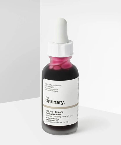 The Ordinary AHA 30% + BHA 2% Peeling solution face serum 30ml - Beauty Icon - 