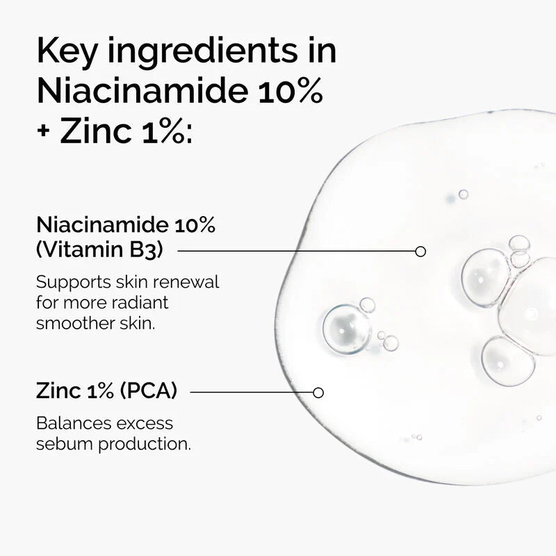 The Ordinary Niacinamide 10% + Zinc 1% face serum 30ml - Beauty Icon - 