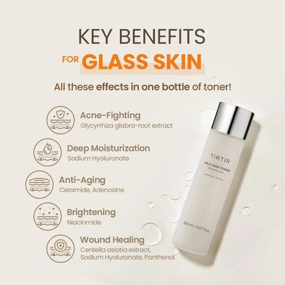 TIRTIR Milk Skin Toner - Beauty Icon - 