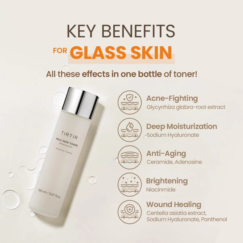 TIRTIR Milk Skin Toner - Beauty Icon - 