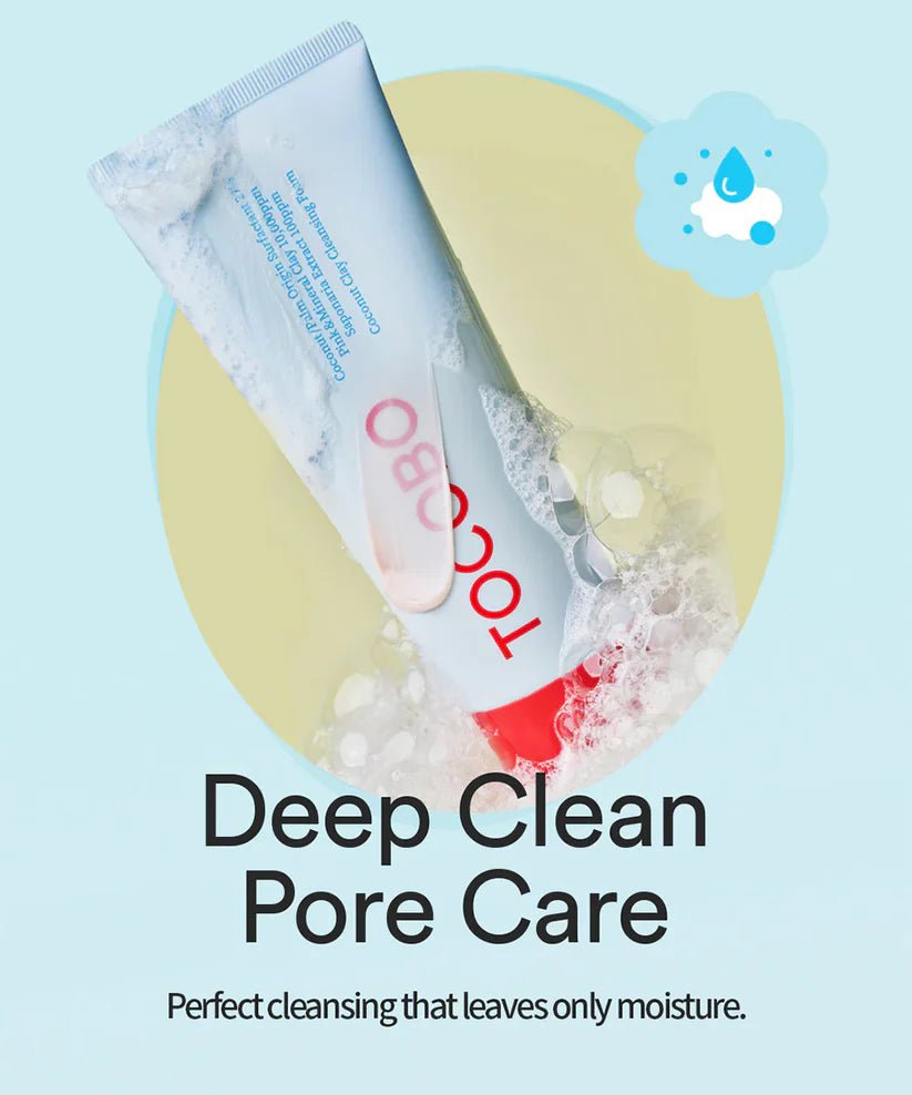 Tocobo Coconut Clay Face Cleansing Foam - Beauty Icon - 