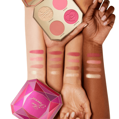 Too faced Jewel Crush Blush & Highlighter Face Palette - Beauty Icon - 