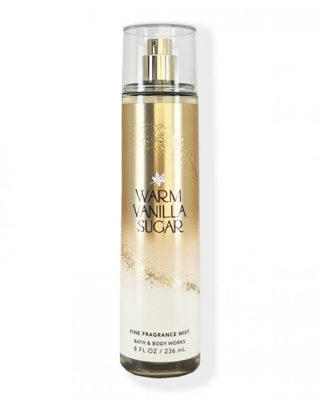 Warm Vanilla Sugar Fragrance Mist by bath and body works 236 ml - Beauty Icon - 